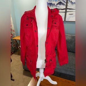 Red Women’s Size Medium/Large Barbour Jacket